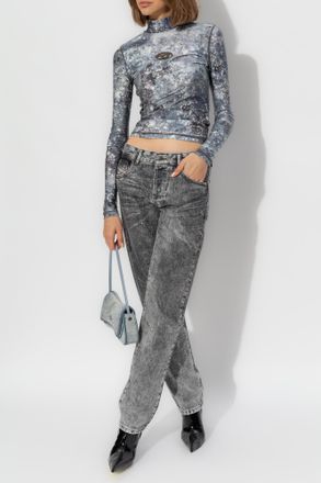 Diesel Top T-AKARA, Womens, Grey