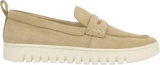 Vionic Womens Uptown Suede Loafer In Sand