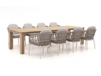 Bellagio la vita attrattiva Bellagio Cupello/ROUGH-X 320cm dining tuinset 9-delig