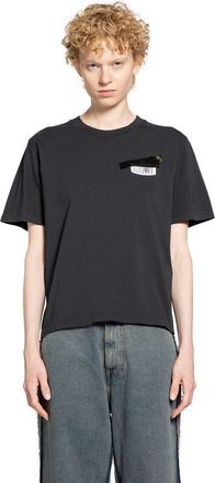 Maison Margiela Taped label cotton T-shirt