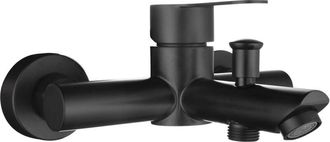 OEM Grifo Mezclador De Ba&ntilde;o De Acero Inoxidable, 2 Orificios, Grifo De Ba&ntilde;o Negro, Agua Fr&iacute;a Y Caliente
