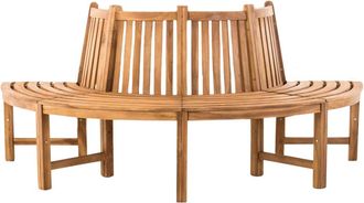 Clp Banco de jard&iacute;n para 4 personas en madera teca