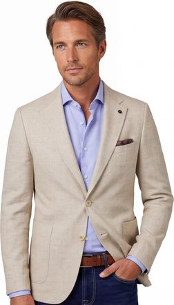 Carl Gross colbert Carl Gross Fabian effen beige normale fit