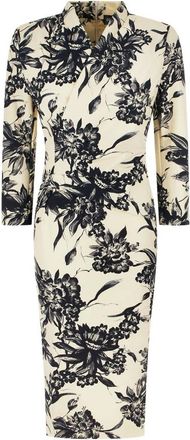 La Petite Robe Di Chiara Boni Sts 763V1 Midi Jurk - Dames - Casual kleedjes - Veelkleurig - M - Kleedjes