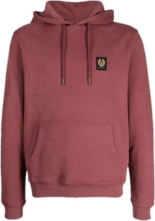 Belstaff Donker Ink Phoenix Hoodie - Heren - Hoodies - Rood - L - Katoen - Hoodies & sweatvesten