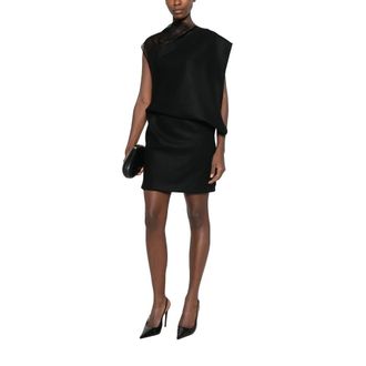 Sportmax Dames, Jurken, Zwart, Maat: S
