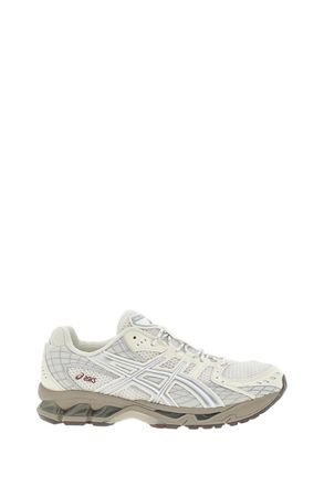 Asics Beige/Grey Gel-Nimbus 10.1 Mesh Sneakers