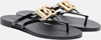Dolce & Gabbana DG thong sandals