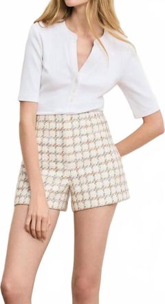 Veronica Beard Reubian Top In White
