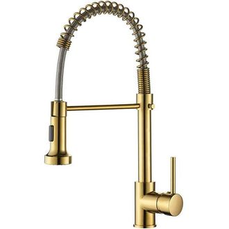 OEM Grifo De Cocina Monomando Con Resorte, Giratorio 360&deg;, 2 Tipos De Chorro, Manguera De Agua G 3/8