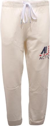 Autry Witte Trainingsbroeken Paima 114 Model Comfortabel - Heren - Sweatpants - Wit - S - Broeken
