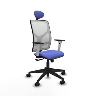 Piqueras y Crespo Silla De Oficina Piqueras Y Crespo Motilla Blanco Soporte Lumbar