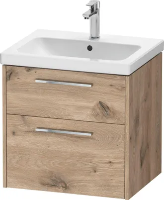 Duravit Duravit - D-code Meuble Sous-lavabo, 1 Tiroir, 584x460mm, D&eacute;coupe