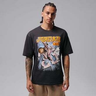 Nike Jordan Mens Jordan Brooklyn T-Shirt in Black | IO0023-045