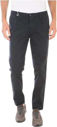 Daniele Alessandrini Jeans - Heren - Chinos - Blauw - XS - Katoen - Broeken