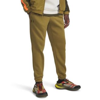 Under Armour Mens Essential Fleece Joggers - Canteen Green/Canteen Green Size XXL