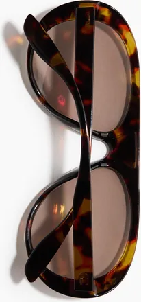 H&M Aviator-style sunglasses - Braun/Schildpattmuster