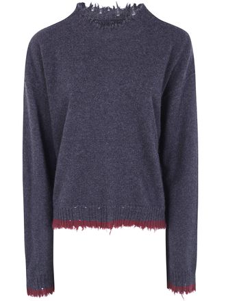 Uma Wang Sweater Long Sleeves Plain Ws