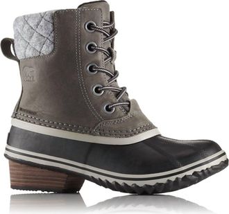 Sorel Womens Slimpack Ii Lace Boot In Grey