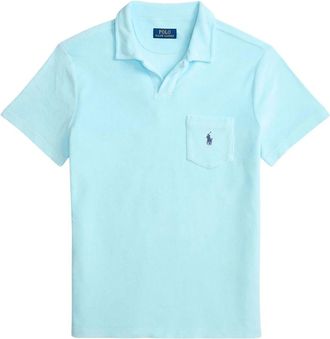 Ralph Lauren Terry Polo Shirt - Heren - Polos - Blauw - L - Katoen - Tops