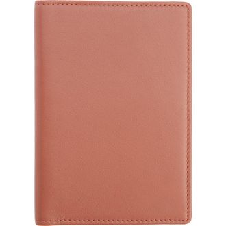 Royce Leather RFID Leather Passport Case in Tan at Nordstrom
