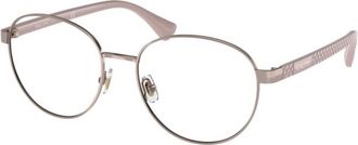 Ralph Lauren Womens Ra6050 9427 Eyeglasses In Rose Gold
