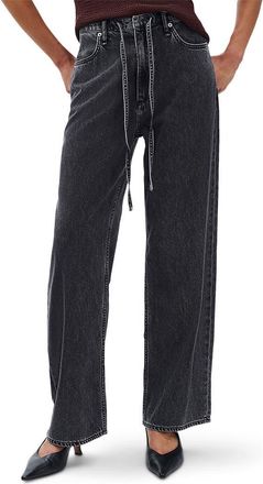 Rag & Bone Featherweight Phoebe Drawstring Wide Leg Jeans in Anglique at Nordstrom, Size Medium