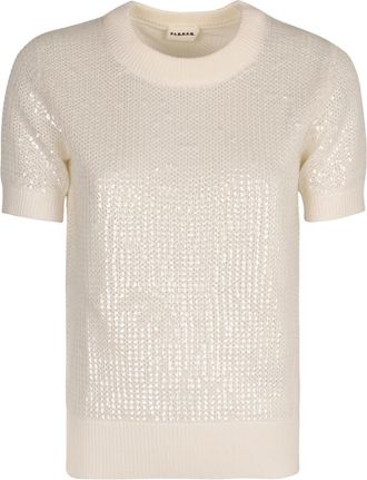 P.A.R.O.S.H. Mujer, Jerseys, Blanco, Talla: L