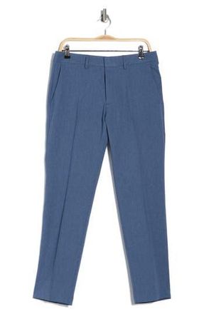 Kenneth Cole Reaction Flat Front Slim Fit Pants in Indigo at Nordstrom Rack, Size 30 X 32
