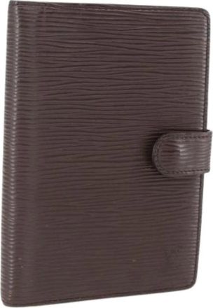 Louis Vuitton Pre-owned Day Planner Cover - Dames - Vintage Accessoires - Bruin - ONE Size - Vintage
