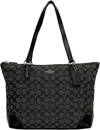 Coach Pre-owned Shoulder Bags, female, Black, Size: ONE SIZE Pre-owned Fabric shoulder-bags