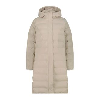 F.lli Campagnolo Coat Fix Hood - Dames - Sport - Beige - Maat: 2XL Poliester