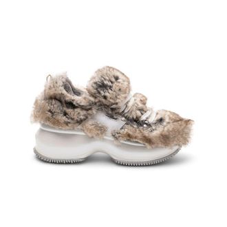 Hogan Ladies White Sneakers, US Size 6.5
