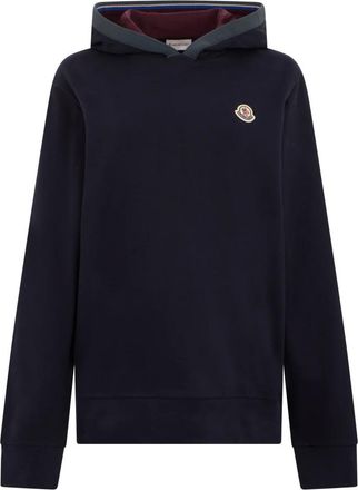 Moncler Sudadera con capucha - Sweatshirts & Hoodies - Hombre - Azul - L