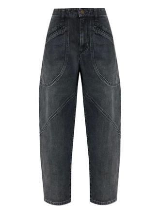 Isabel Marant Catarina panelled jeans - Black