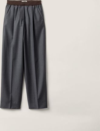 Miu Miu Pinstripe pants