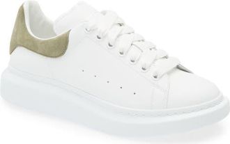 Alexander McQueen Oversize Sneaker in Ivory at Nordstrom, Size 10.5Us