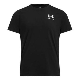 Under Armour HeatGear Fitted T-Shirt Black White 6000939-001