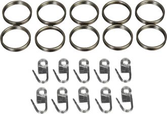 Liedeco Gardinenring für Gardinenstangen Ø 20 mm