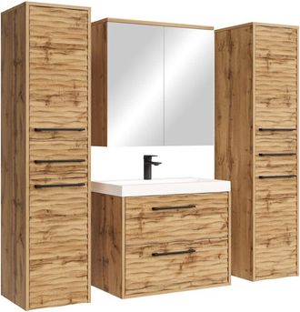 Badplaats Conjunto De Muebles De Ba&ntilde;o Etna Xl 60 X 35 Cm - Roble - Con Arm