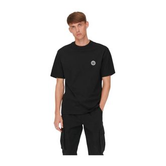 Only & Sons Only & Sons, Heren, Tops, Zwart, Maat: S