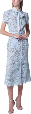 Self Portrait Mujer, Vestidos, Azul, Talla: XS
