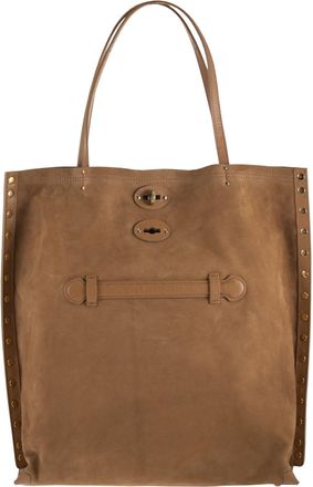 Zanellato A Spasso Wildlederhandtasche M