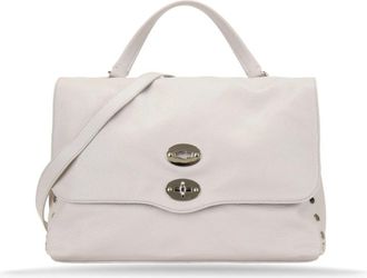 Zanellato Shoulder Bag - Dames - Handtassen - Wit - ONE Size - Leer - Tassen