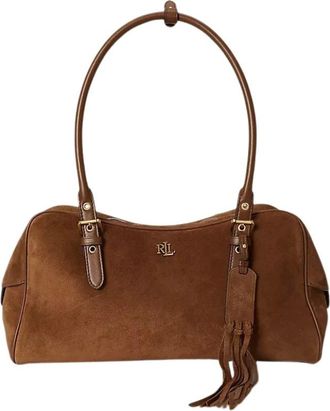 Ralph Lauren Tassen, Dames, Bruin, ONE Size, Schoudertas