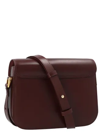 A.P.C. Grace Crossbody Bag - Burgundy