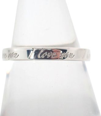 Tiffany & Co. Sterling Silver 925 Band Ring (Pre-Owned)