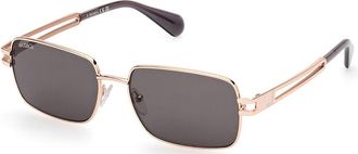 Max & Co. MO0090 33A Womens Sunglasses Gold Size 54
