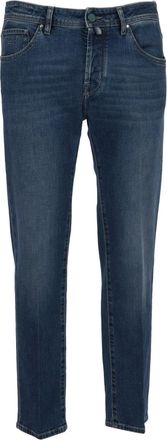 Jacob Cohen Pant5 Pkt Cropped Slim Fit Scott