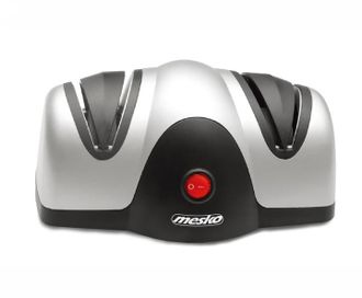 Mesko Afilador De Cuchillos El&eacute;ctrico De 2 Etapas: Afilado Y Pulido, 40 W